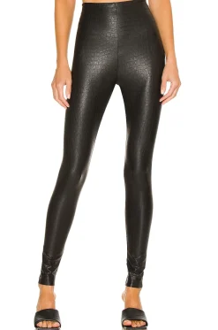 Women Commando Pants>Faux Leather Animal Legging