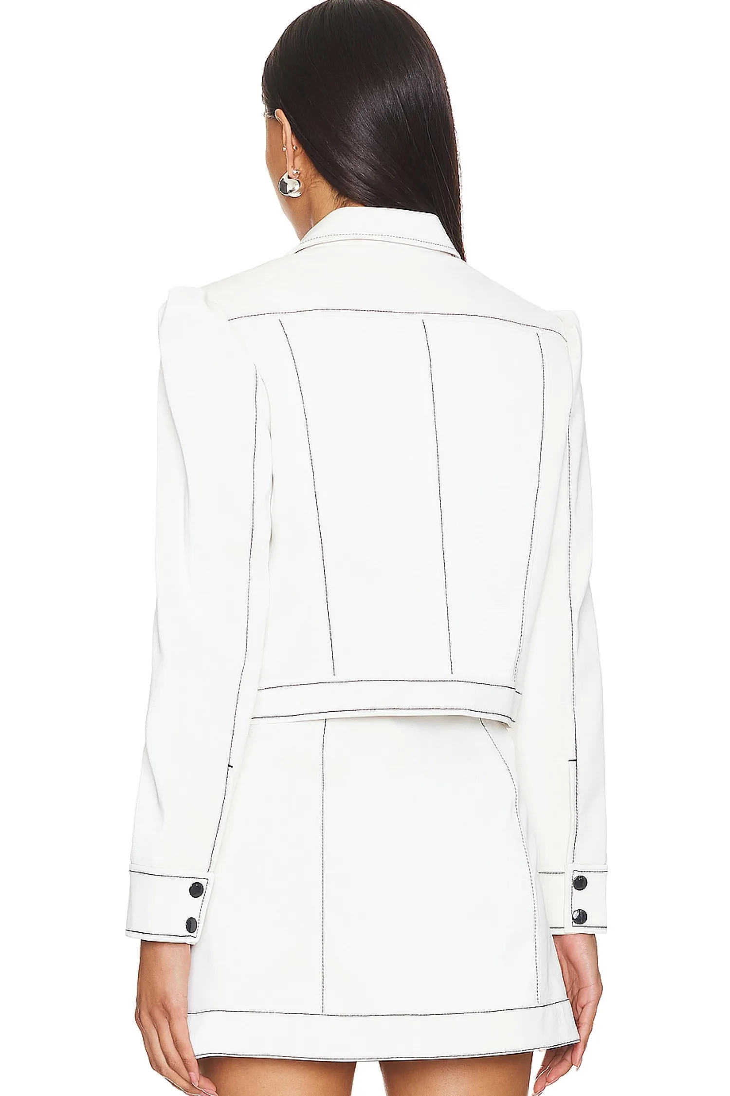 Women Cinq a Sept Jackets & Coats>Faux Leather Ciara Jacket
