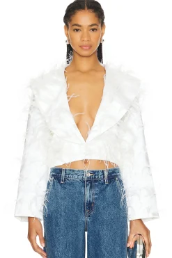 Women Onalaja Jackets & Coats>Feather Coat