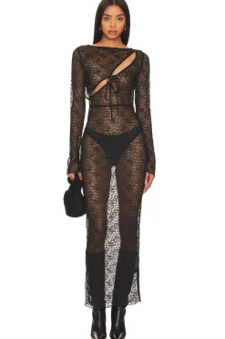 Women LIONESS Dresses>Fever Lace Maxi Dress
