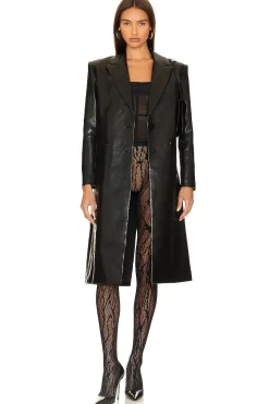 Women Alice + Olivia Jackets & Coats>Fierro Faux Leather Jacket