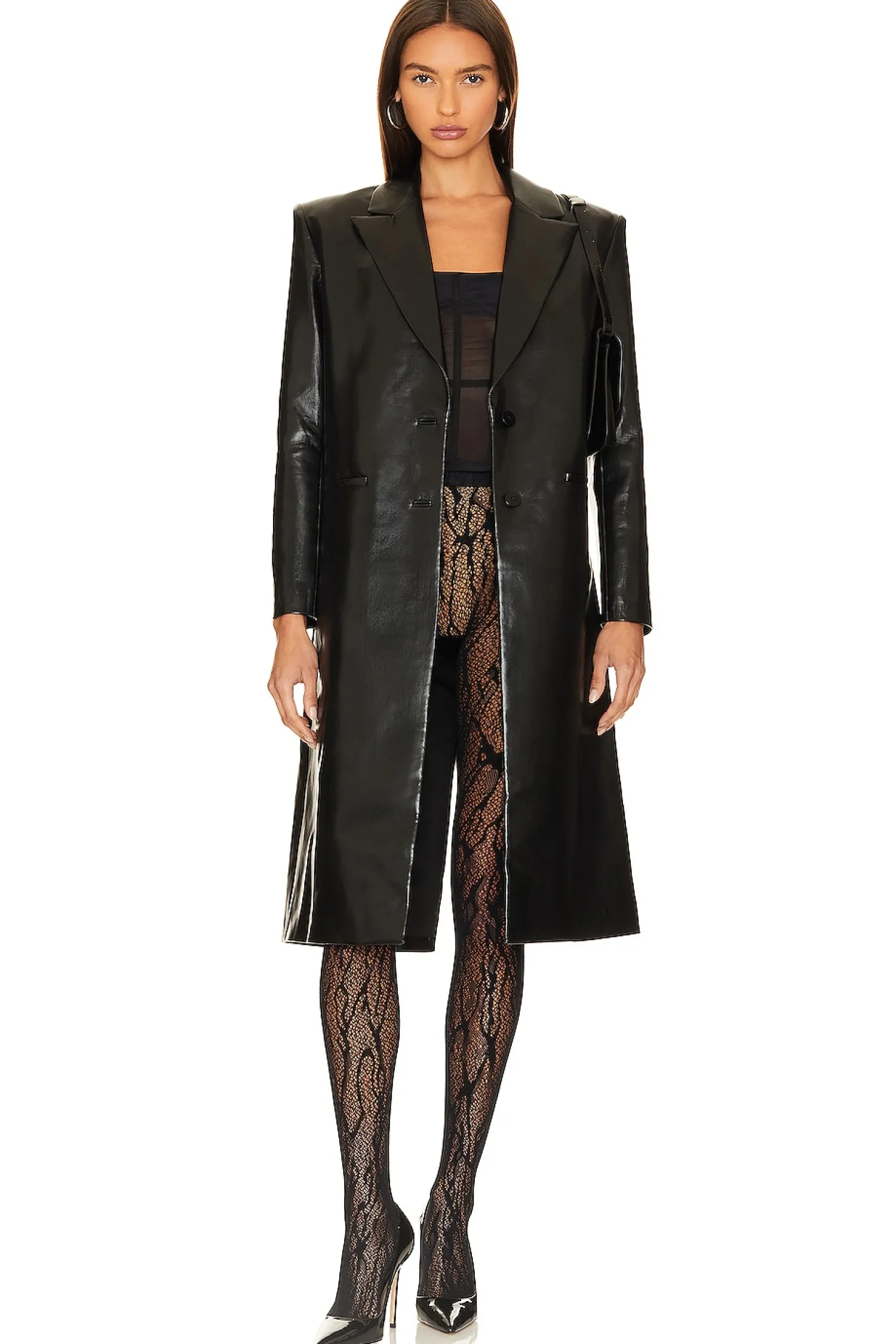 Women Alice + Olivia Jackets & Coats>Fierro Faux Leather Jacket