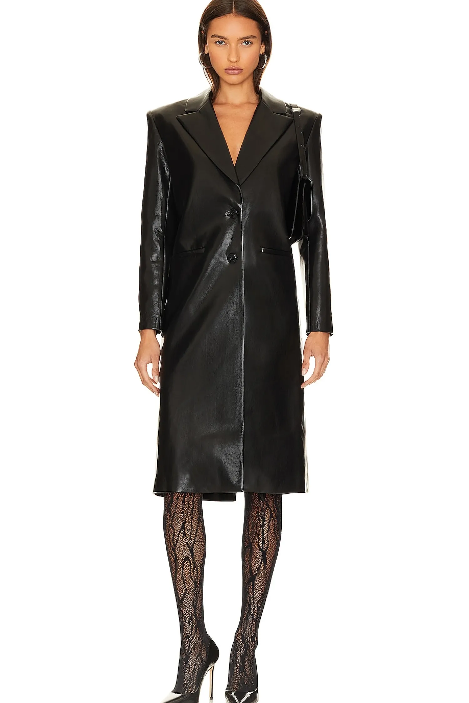 Women Alice + Olivia Jackets & Coats>Fierro Faux Leather Jacket