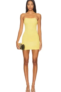 Women Alice + Olivia Dresses>Fifi Embellished Fitted Mini Cami Dress