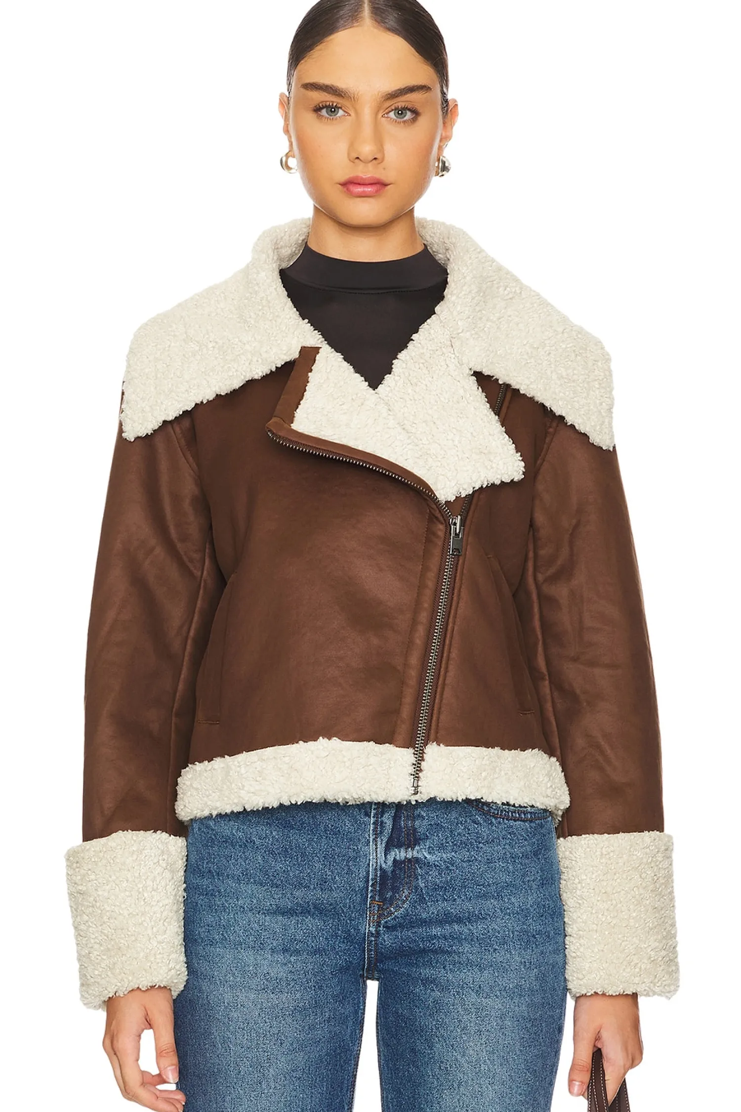 Women Bardot Jackets & Coats>Finn Faux Leather Jacket