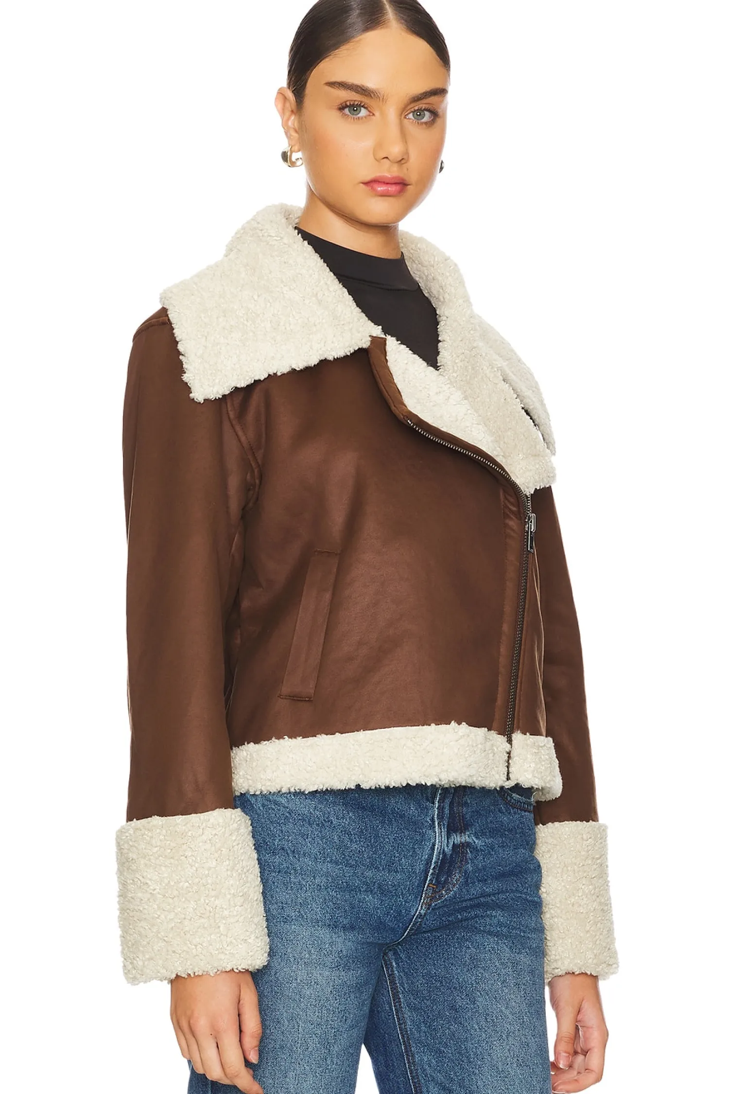 Women Bardot Jackets & Coats>Finn Faux Leather Jacket