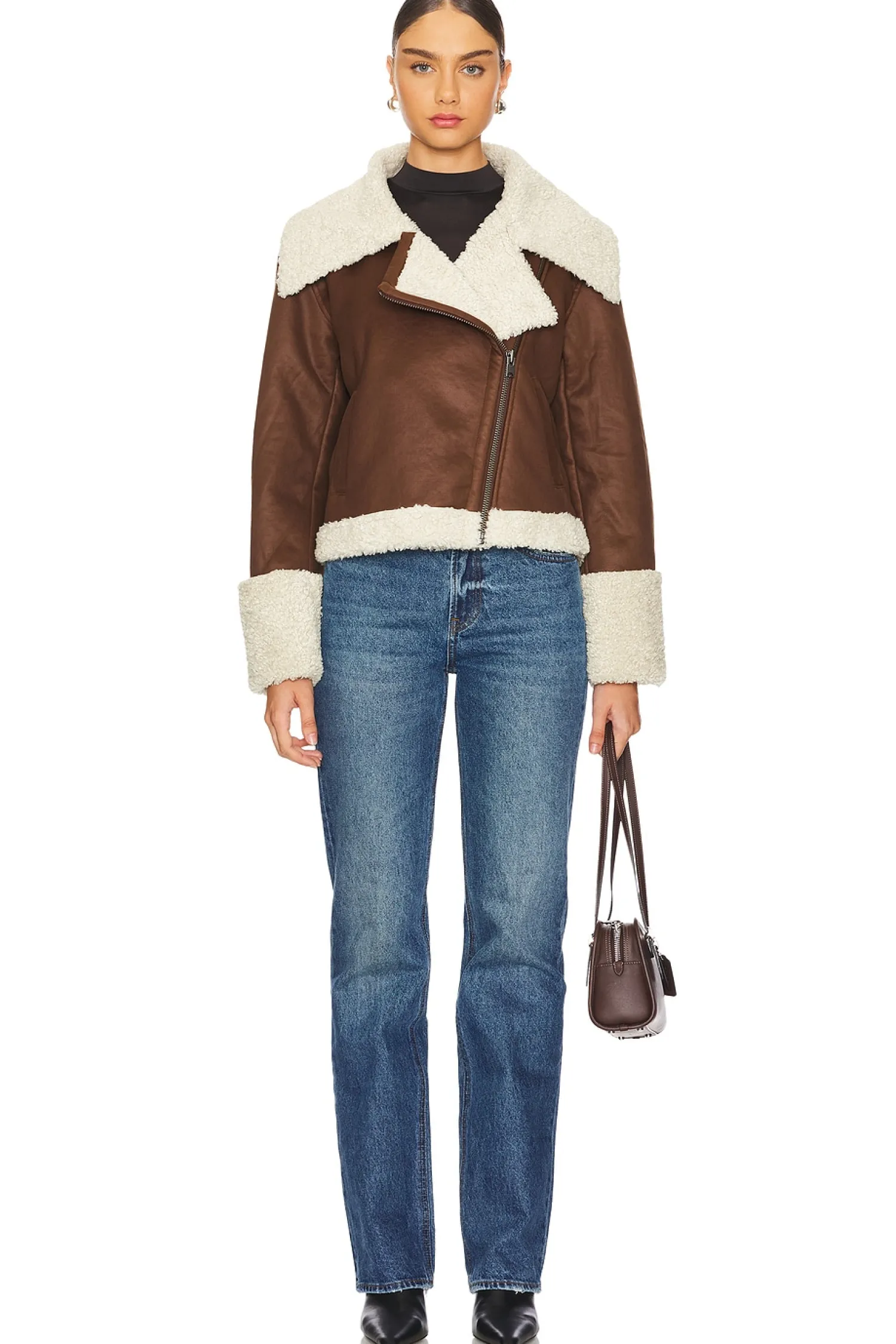 Women Bardot Jackets & Coats>Finn Faux Leather Jacket