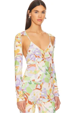 Women SELMACILEK Matching Sets>Fitted Sleeve Top