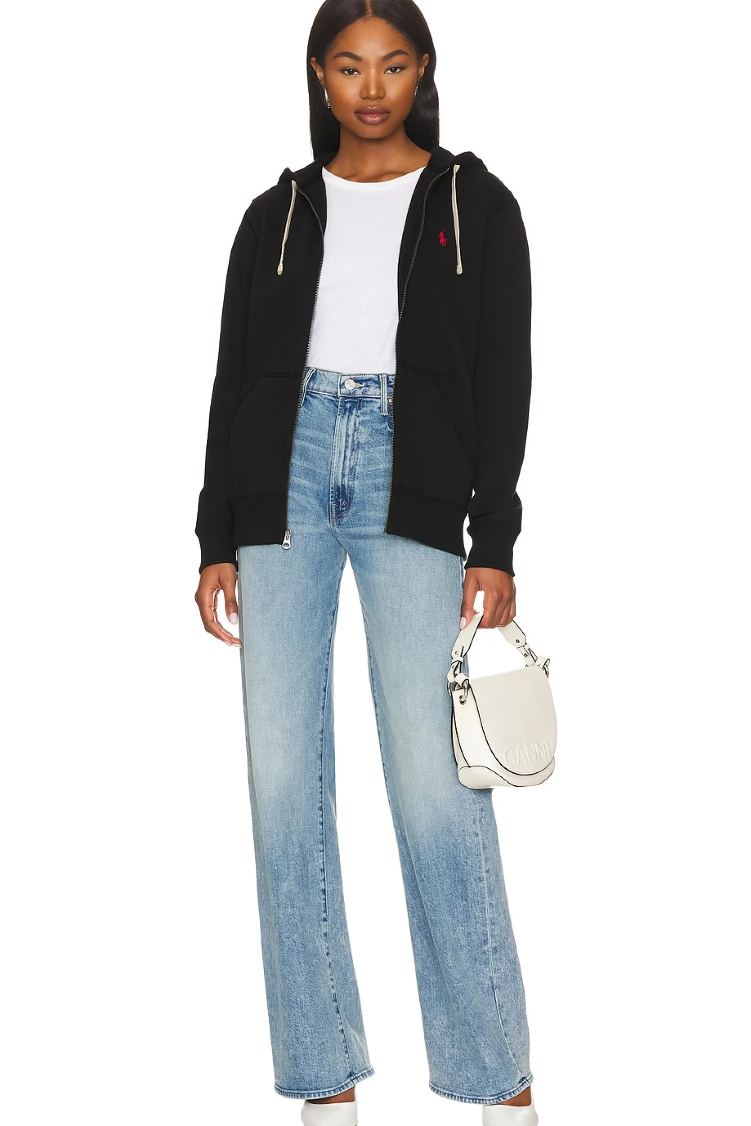 Women Polo Ralph Lauren Loungewear>Fleece Full-Zip Hoodie
