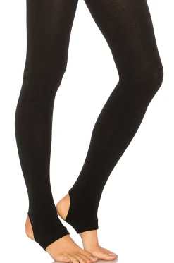Women Plush Lingerie & Sleepwear>Fleece Lined Stirrup Tights