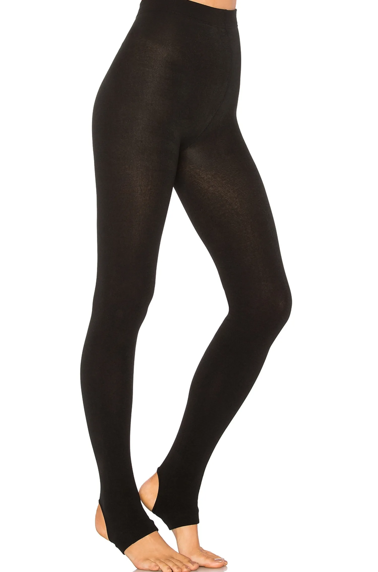Women Plush Lingerie & Sleepwear>Fleece Lined Stirrup Tights