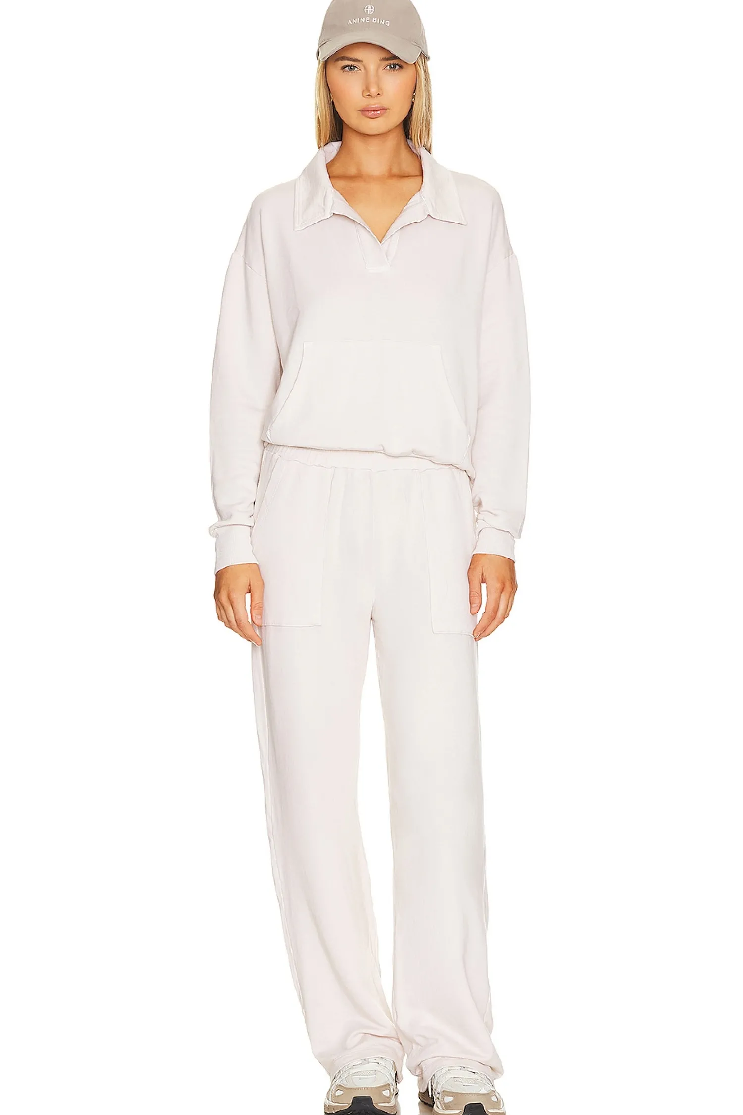 Women MONROW Loungewear>Fleece Polo