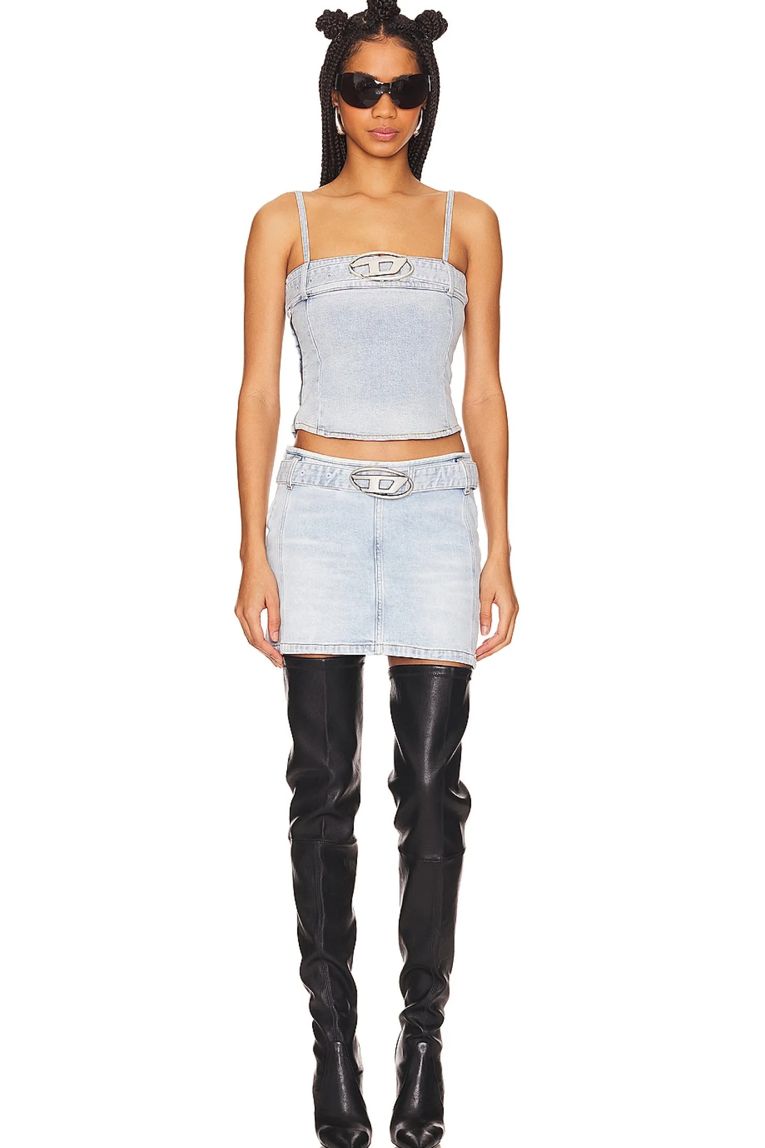 Women Diesel Matching Sets>Flip Mini Skirt
