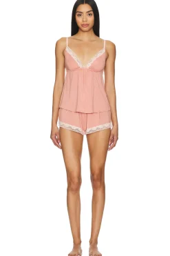 Women eberjey Lingerie & Sleepwear>Flora Cami & Short Set