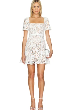 Women self-portrait Dresses>Floral Mini Dress