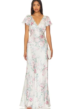 Women Selkie Dresses>Flutter Slip Dress