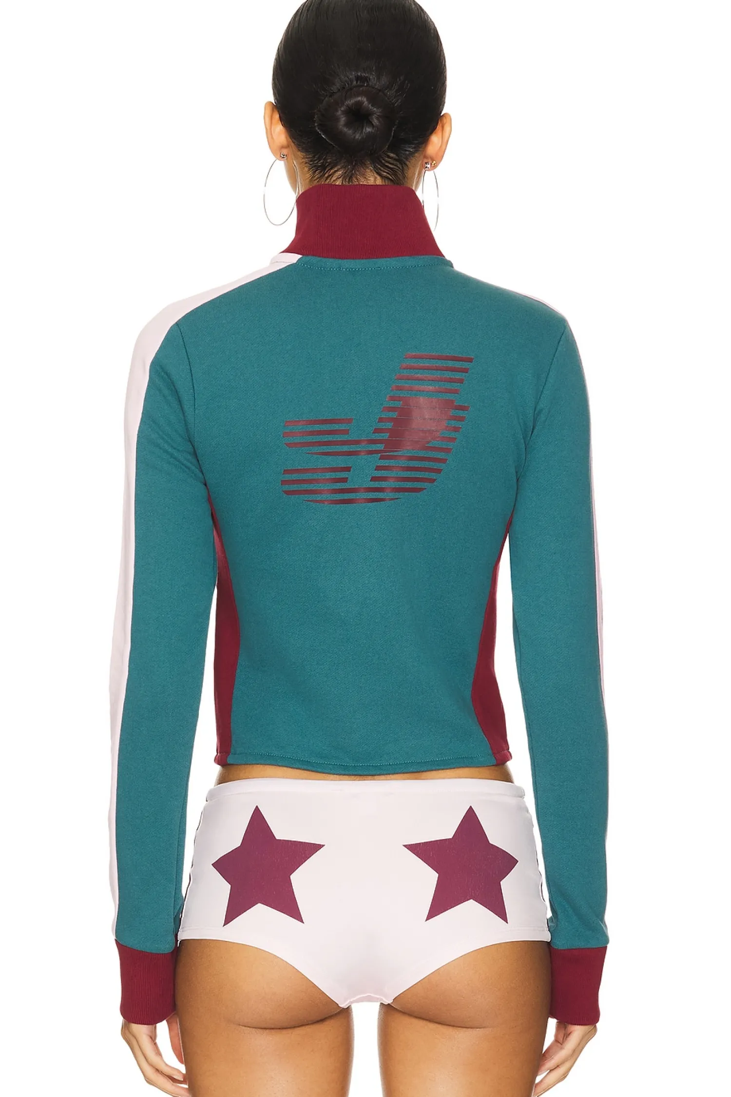 Women Jaded London Jackets & Coats>Football Zip Track Top