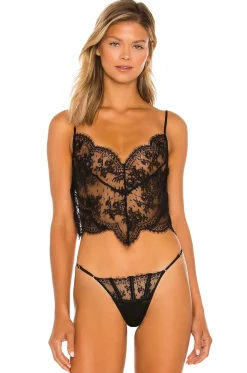 Women fleur du mal Lingerie & Sleepwear>Frankie Lace Crop Top