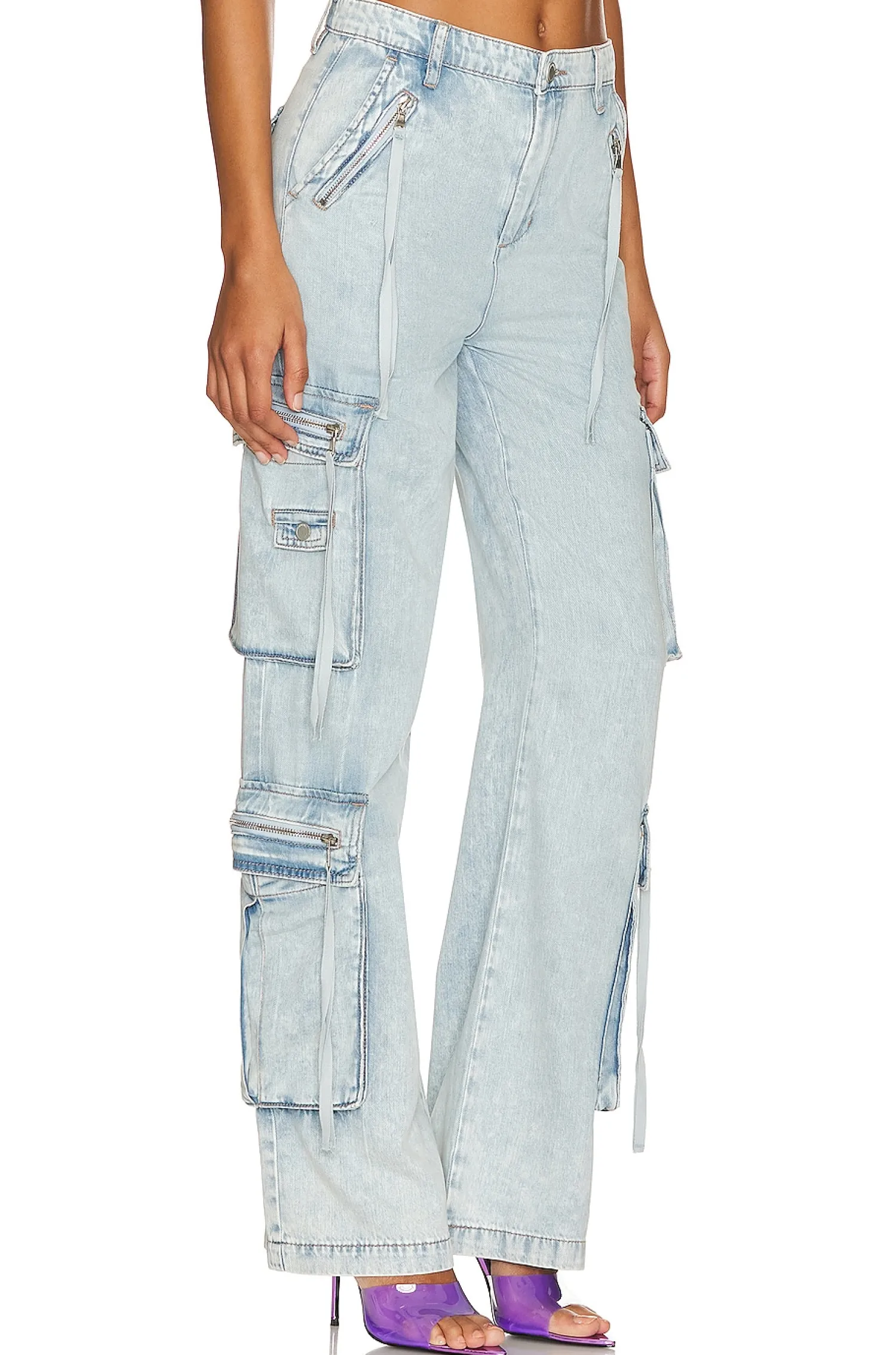 Women BLANKNYC Pants>Franklin Rib Cage Tencile Pant