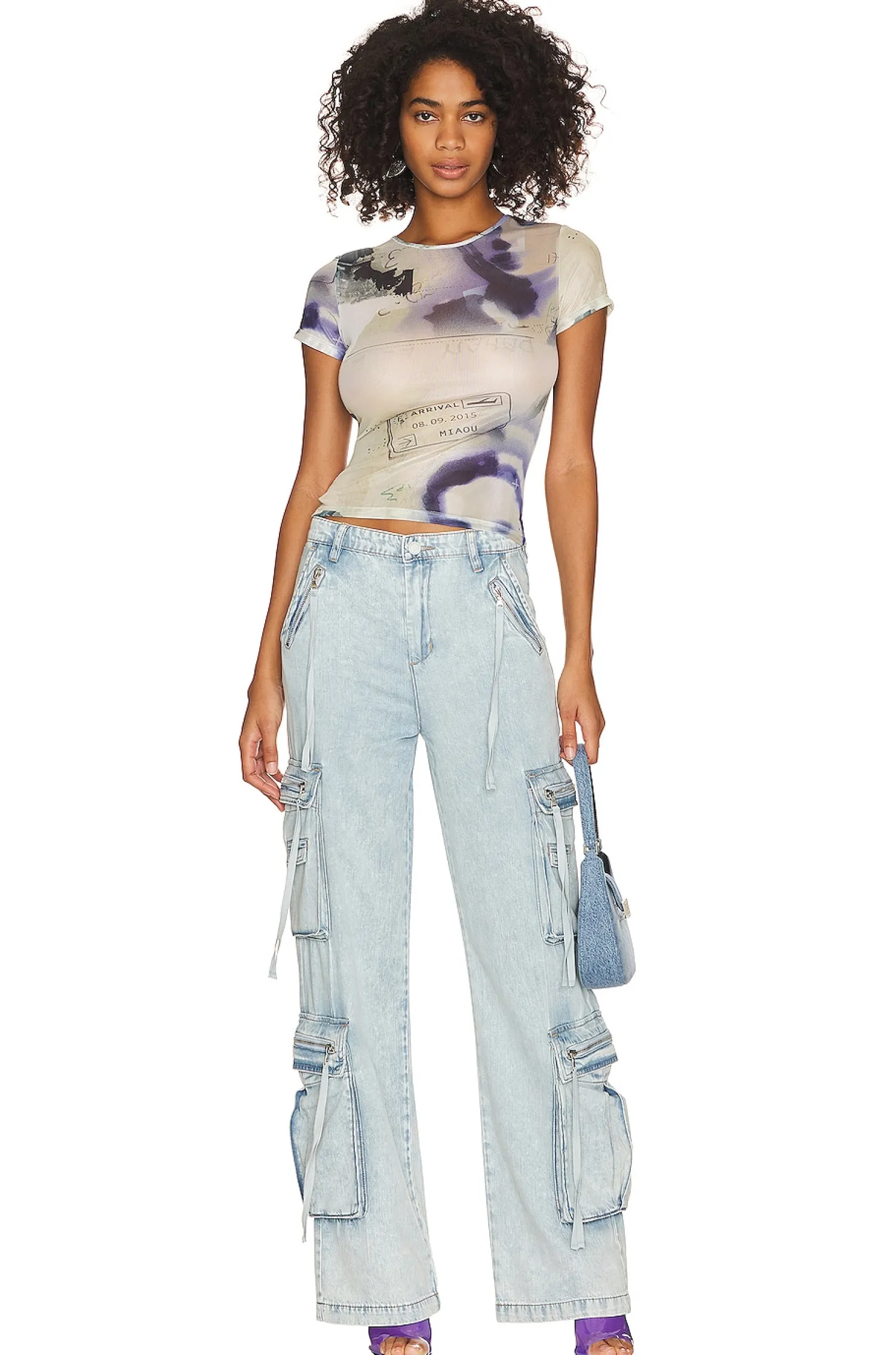 Women BLANKNYC Pants>Franklin Rib Cage Tencile Pant