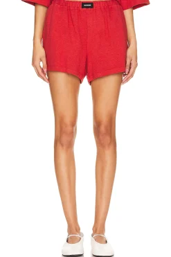 Women MONROW Loungewear>French Terry Gym Short