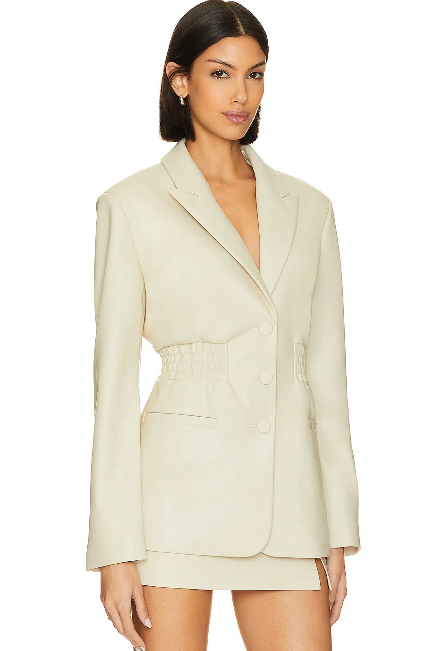 Women Steve Madden Matching Sets|Jackets & Coats>Frida Faux Leather Blazer