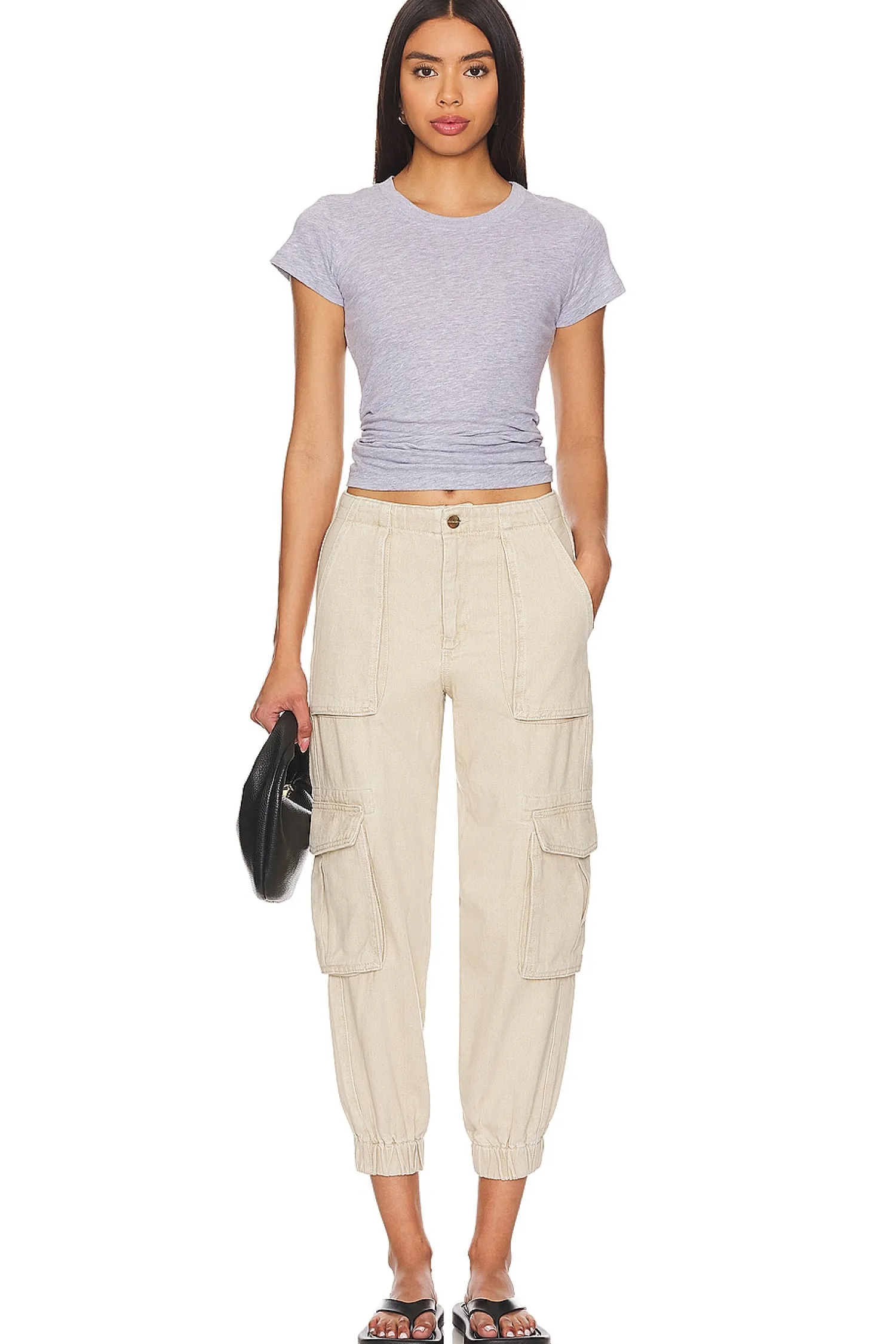 Women ALLSAINTS Pants>Frieda Denim Trouser