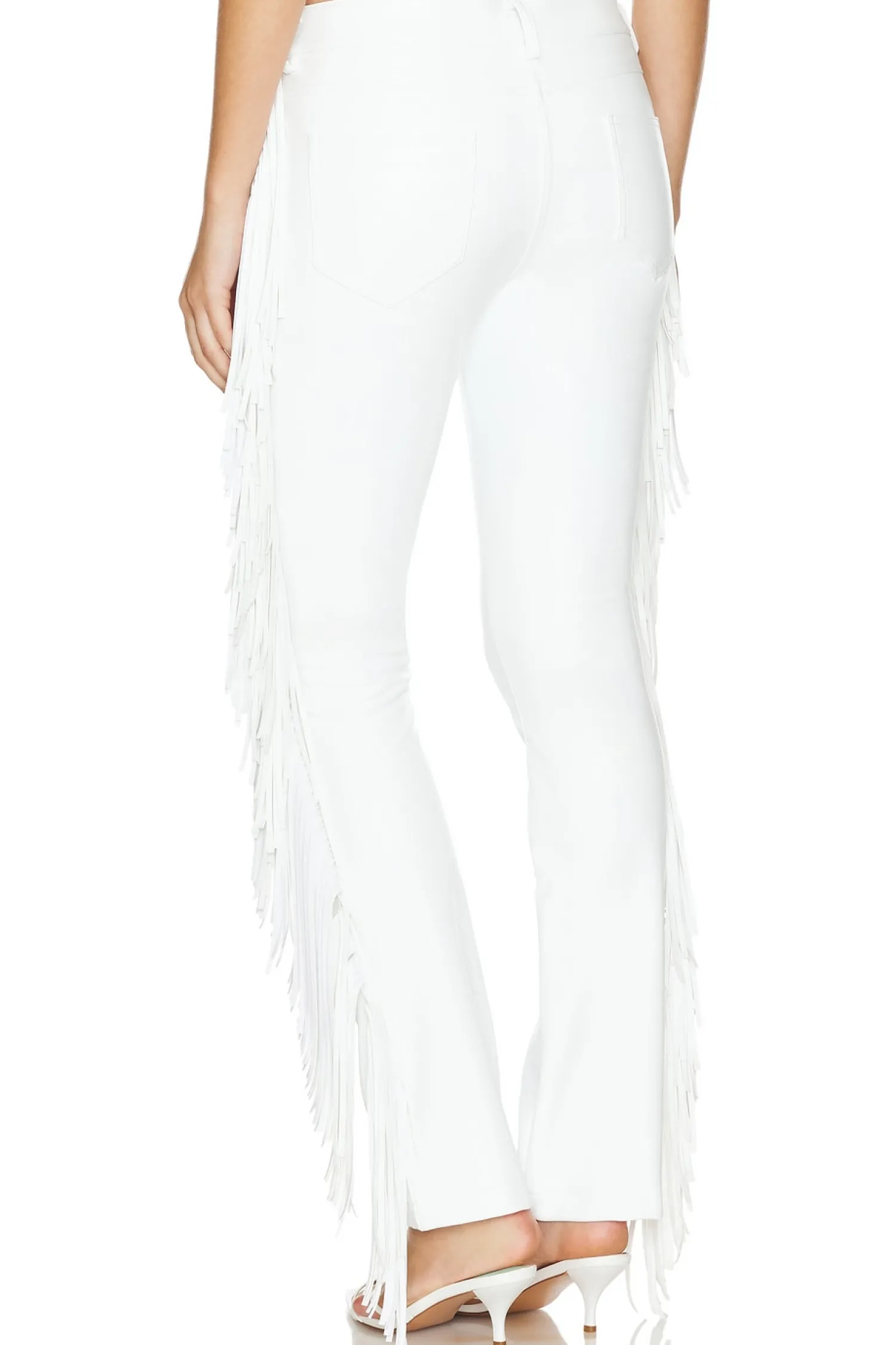 Women Norma Kamali Matching Sets>Fringe Boot Leg Jean
