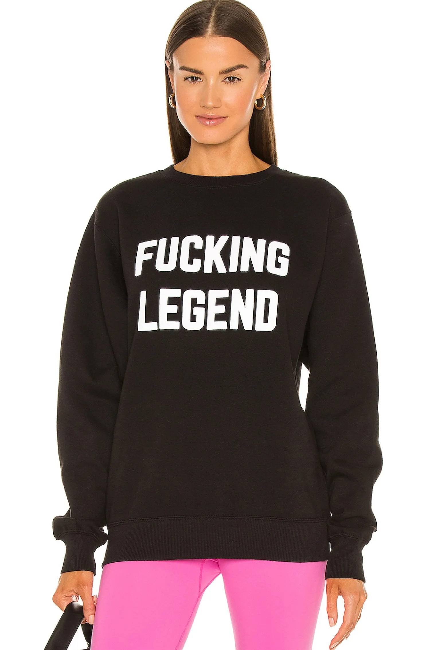 Women DEPARTURE Loungewear>Fucking Legend Crew Neck Sweatshirt