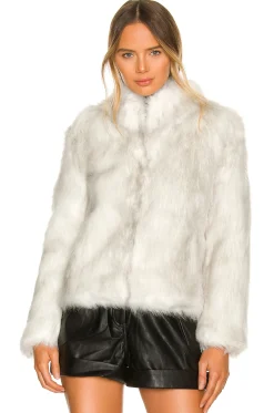 Women Unreal Fur Jackets & Coats>Fur Delish Faux Fur Jacket