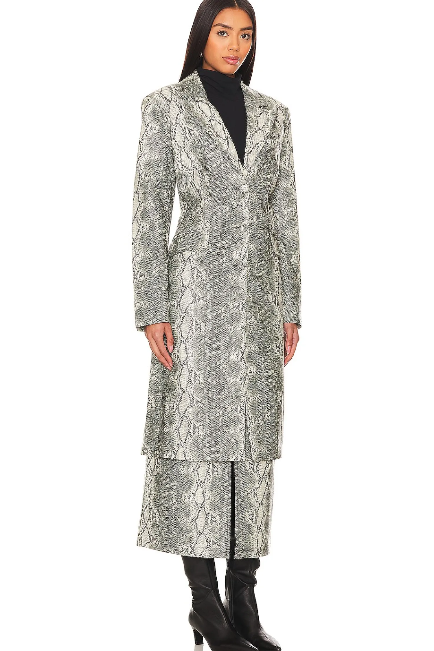 Women Steve Madden Jackets & Coats>Gemini Faux Leather Coat