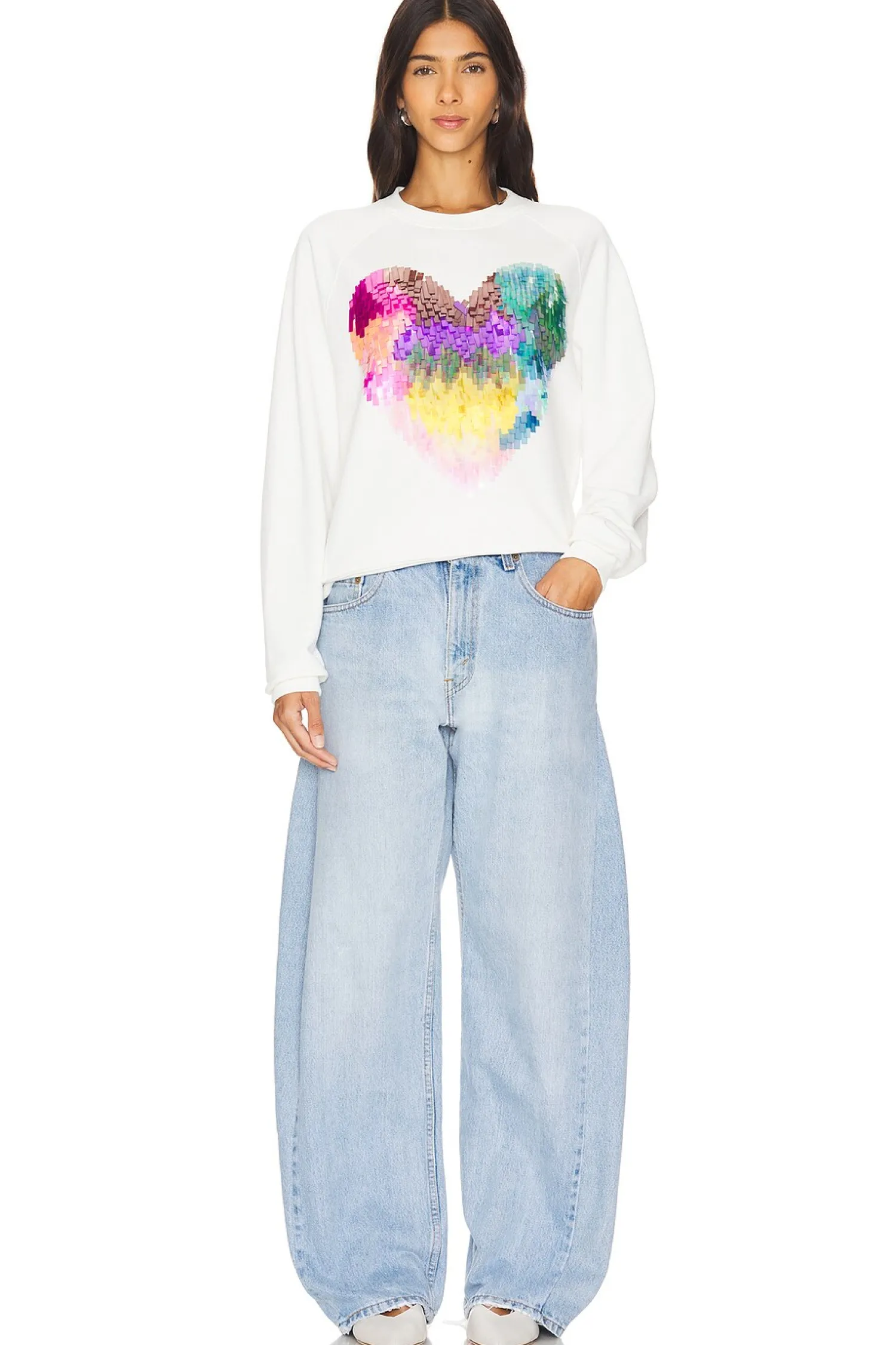 Women Essentiel Antwerp Loungewear>Gindi Heart Sweatshirt