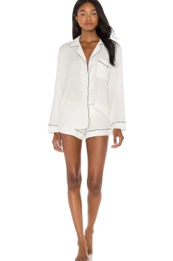 Women eberjey Lingerie & Sleepwear>Gisele Long Sleeve PJ Set