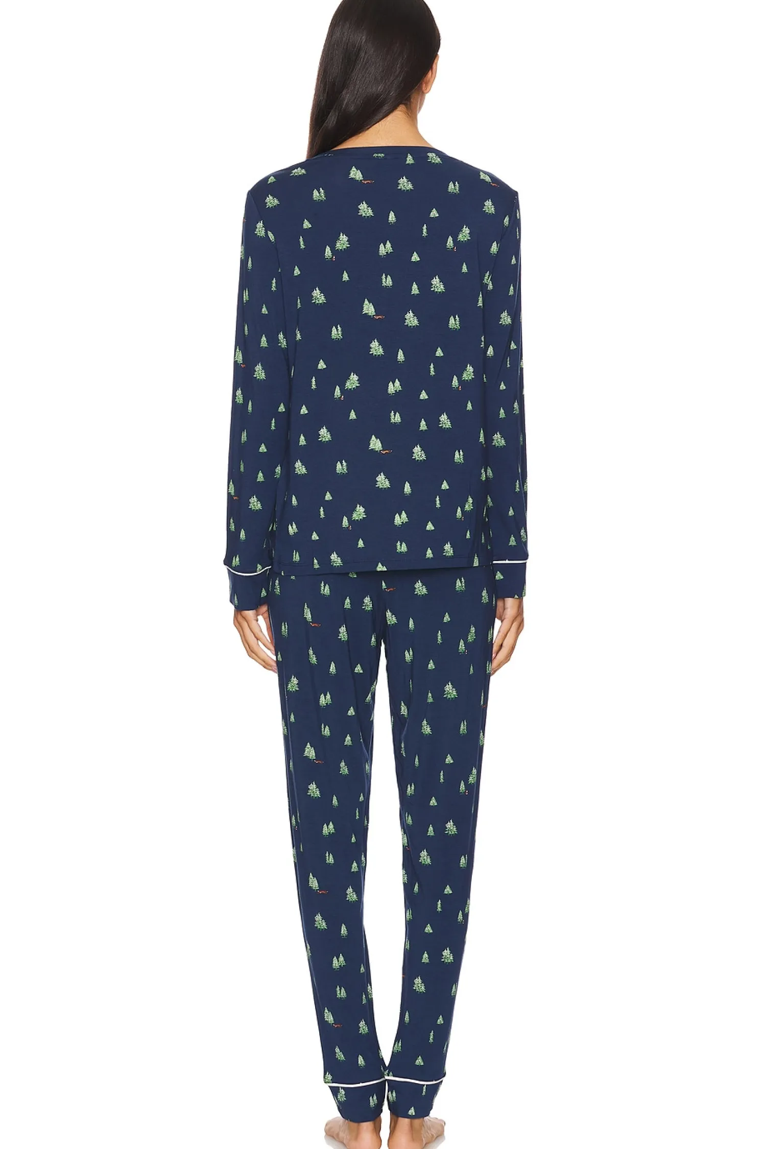 Women eberjey Lingerie & Sleepwear>Gisele Printed Crew PJ Set