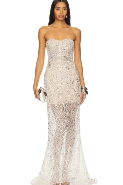 Women Bronx and Banco Dresses>Giselle Embellished Gown