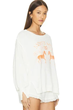 Women Free People Loungewear>Graphic Camden Sweatshirt