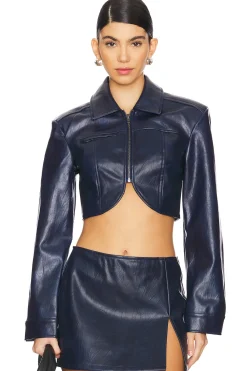 Women AFRM Matching Sets|Jackets & Coats>Hallie Cropped Jacket