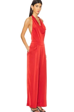 Women WeWoreWhat Jumpsuits>Halter Jumpsuit