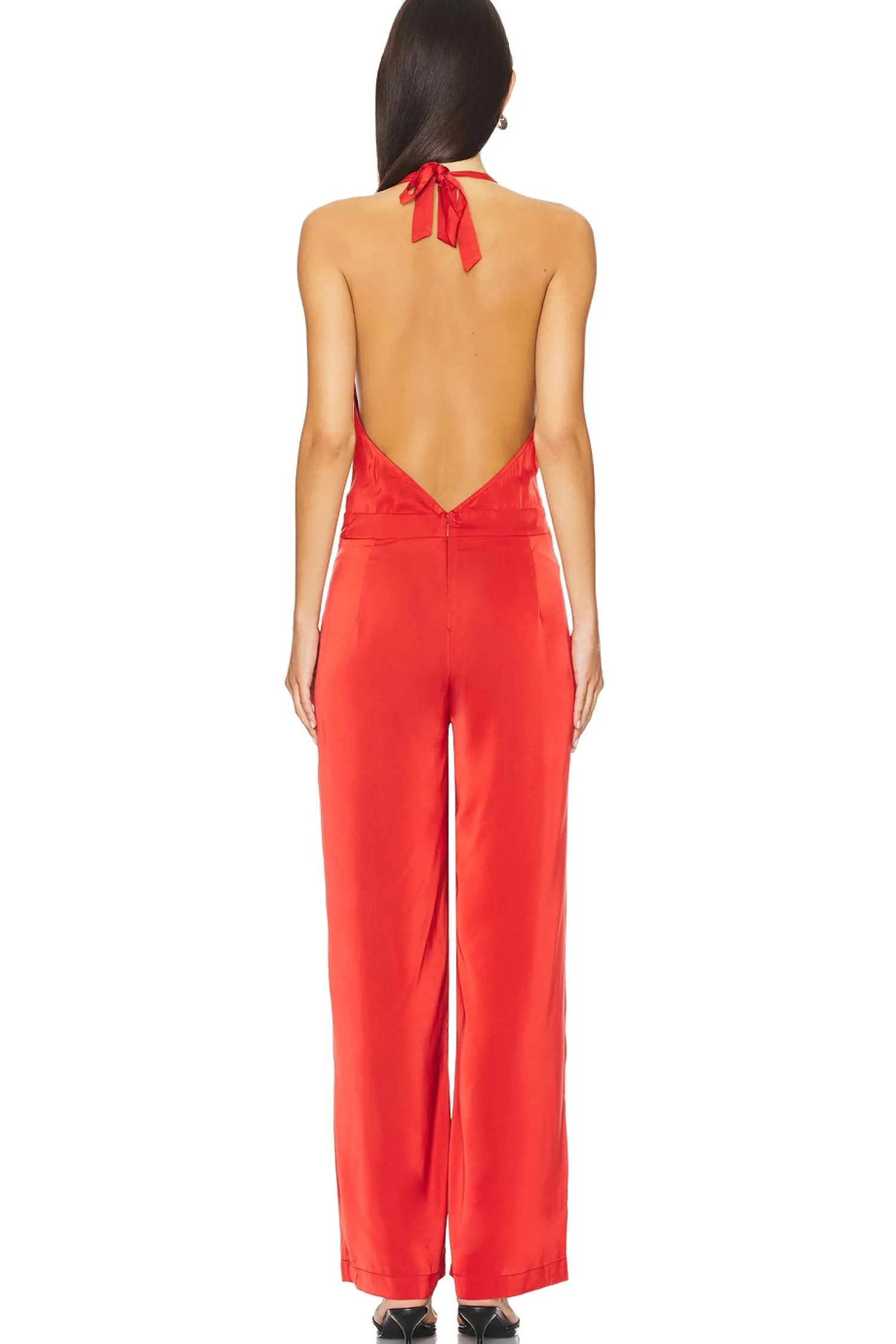 Women WeWoreWhat Jumpsuits>Halter Jumpsuit