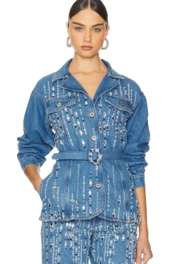 Women PatBO Matching Sets|Jackets & Coats>Hand-Beaded Jacket