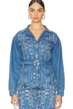 Women PatBO Matching Sets|Jackets & Coats>Hand-Beaded Jacket