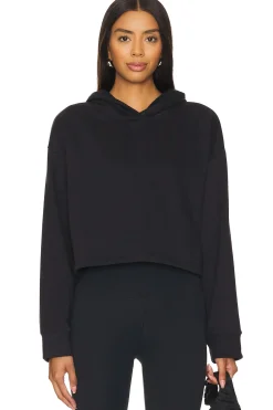 Women Beyond Yoga Loungewear>Happiness Cropped Hoodie