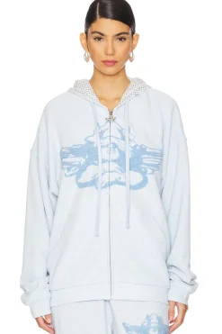 Women Boys Lie Matching Sets|Loungewear>Harley Zip Up