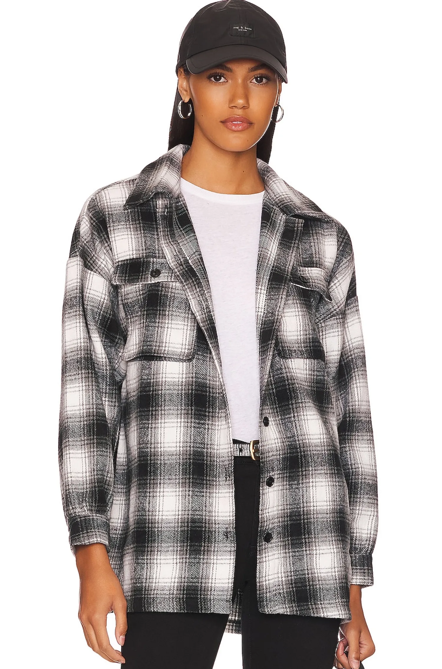 Women Lovers and Friends Jackets & Coats>Harlow Flannel Shacket