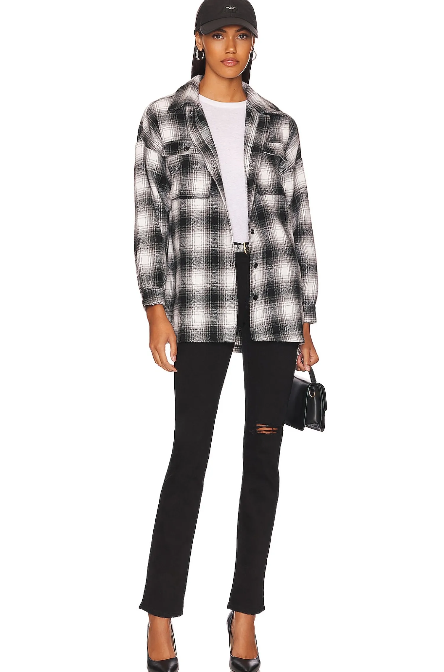 Women Lovers and Friends Jackets & Coats>Harlow Flannel Shacket