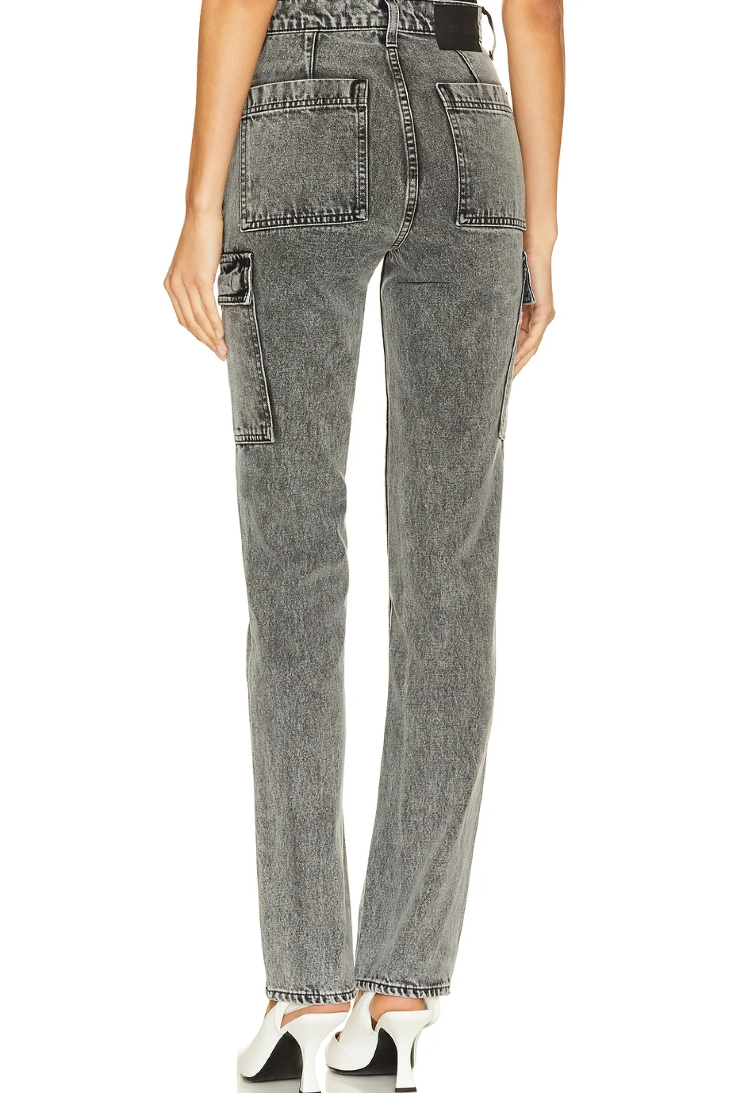 Women GRLFRND Pants>Harper High Rise Slim Cargo