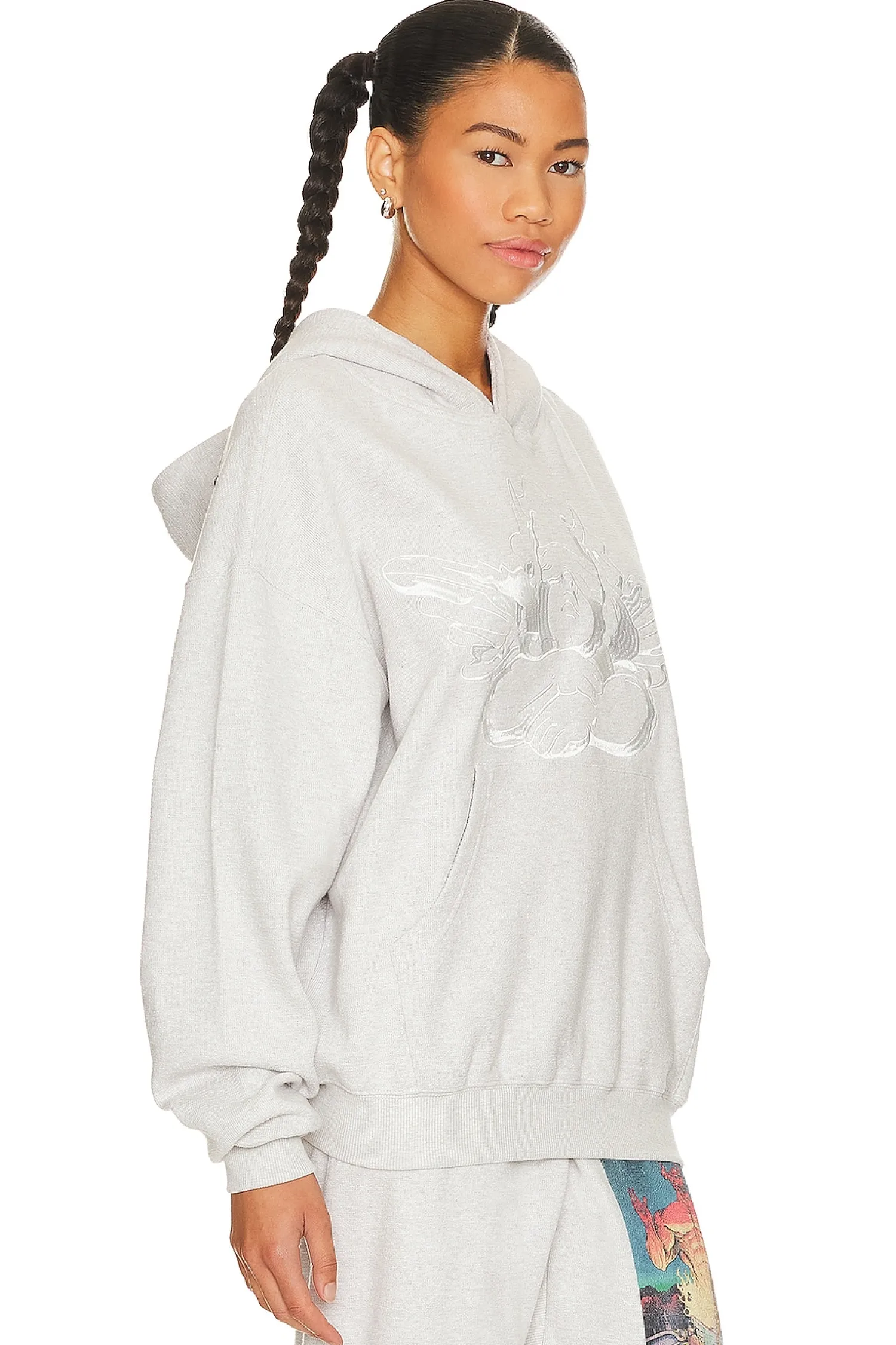 Women Boys Lie Loungewear>Hatchet Cemetery Interlock Hoodie