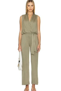 Women LA Made Jumpsuits>Haven Wrap Front Jumpsuit