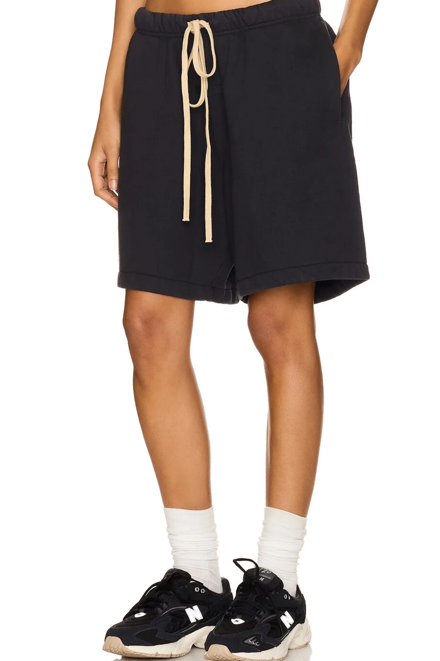 Women Fear of God ESSENTIALS Loungewear>Heavy Fleece Soccer Short