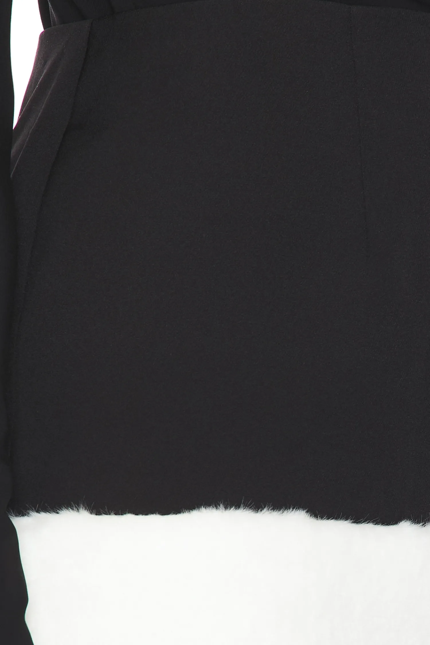 Women MISCREANTS Matching Sets>Helga Skirt With Faux Fur Trim